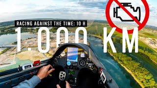 10 Hours Endurance Racing | My First 1000 KM FAI Triangle Glider Flight