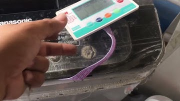 TOP LOAD PANASONIC WASHING MACHINE, CONVERTED TO UNIVERSAL CONTROL BOARD.