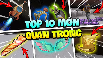 MINI WORLD : TOP 10 VẬT PHẨM SIÊU QUAN TRỌNG KHI SINH TỒN MẶT TRĂNG