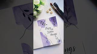 WATER COLORS | DIY CRAFTS #diy #watercolor #shorts #ytshorts #youtubeshorts #handmade #painting