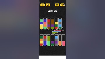 water sort puzzle - level 975