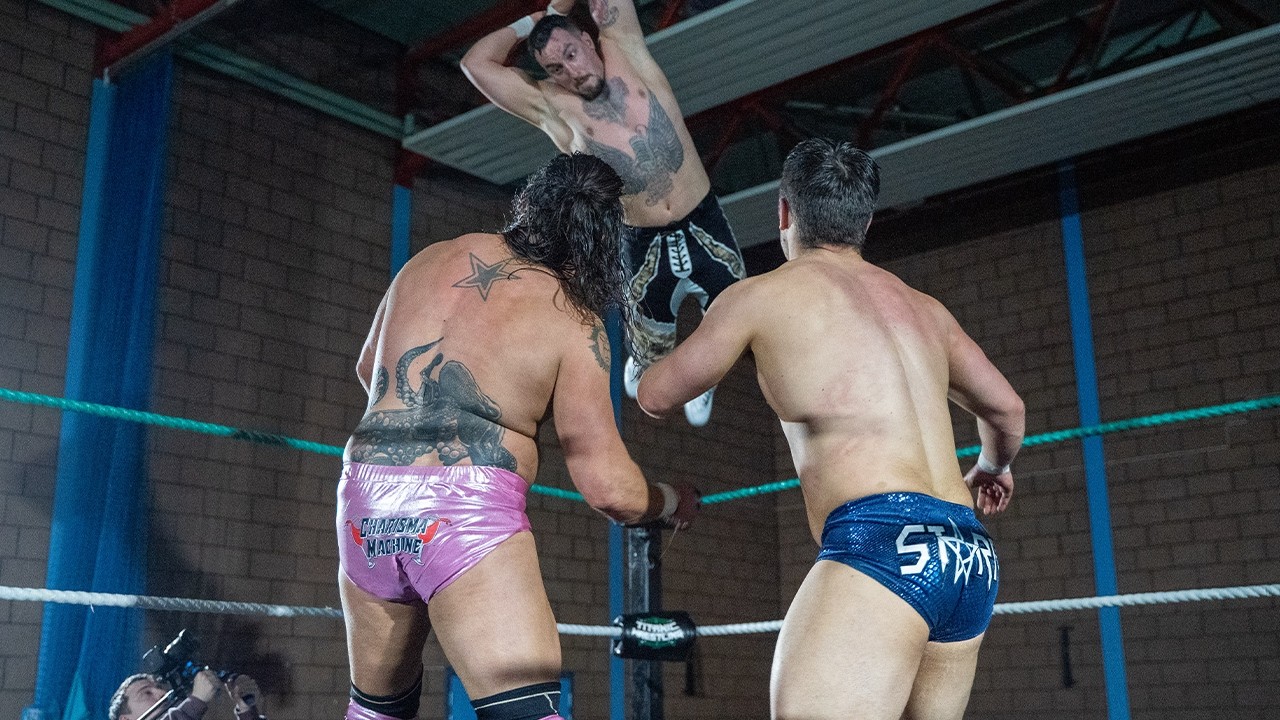 Full Match - Steven Carvel vs Jordy Boy vs Rocky Starr - Titanic Wrestling Championship