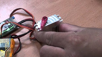 Servoking DS-795 Mini-sized Servo speed test