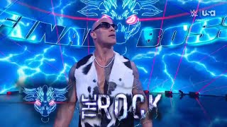 The Rock Entrance - WWE Monday Night Raw, April 01, 2024