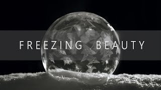 Freezing Beauty - Freeze Soap Bubbles - Cold Winter