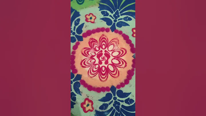 Diwali Rangoli#diwalirangoli#rangoli #rangolidesigns#youtubeshorts