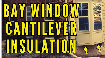 How to Seal & Insulate a Bay Window Cantilever From the Outside