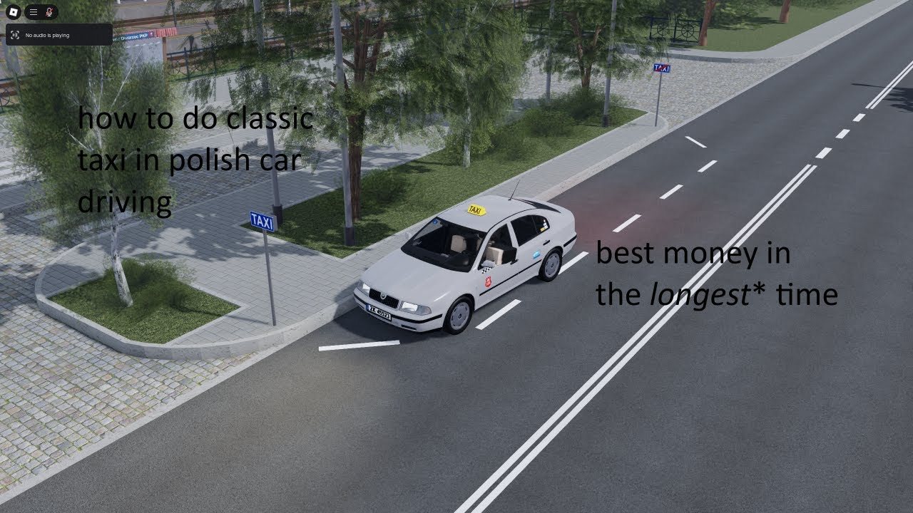 How to do Classic Taxi in Polish Car Driving