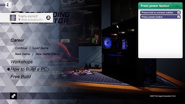 PC Building Simulator - Wow to build a PC! Trophy