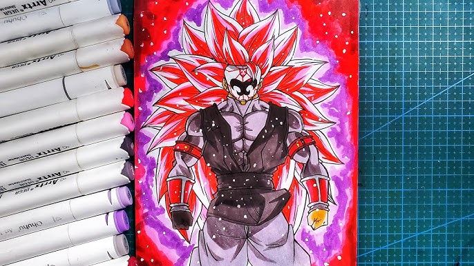 Goku black rose - Desenho de dedinha20 - Gartic