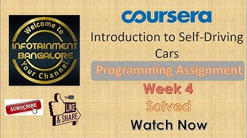 COURSERA |  INTRODUCTION TO SELF-DRIVING CARS | Programming Assignment | WEEK 4