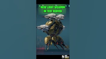 New Light Weapon in test serve #shorts #warrobots #warrobot #wr