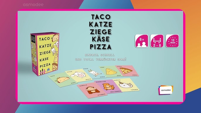 Test critique du jeu Taco Chat Bouc Cheese Pizza - Le dépuncheur