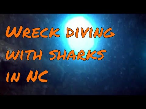 NC wreck diving - the Titan