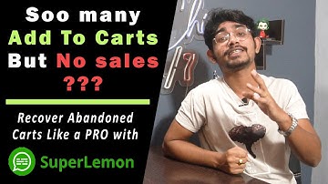 Abandoned Cart Recovery With WhatsApp By SuperLemon | Trick To Increase Your Shopify Sales