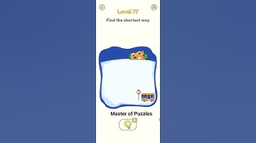 Dop 2 : Delete One Part Updated 2021 Level 77 Find the shortest way Walkthrough