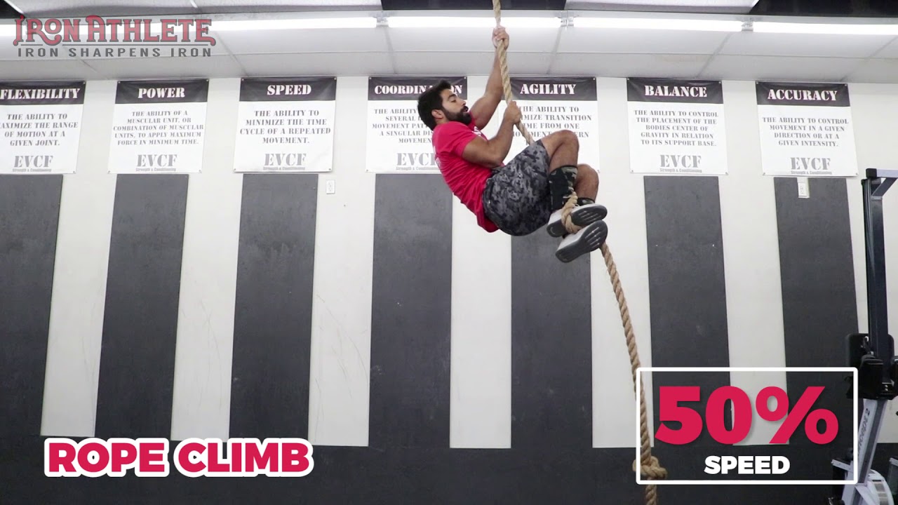 Climbing Rope - Iron Athlete Clinics