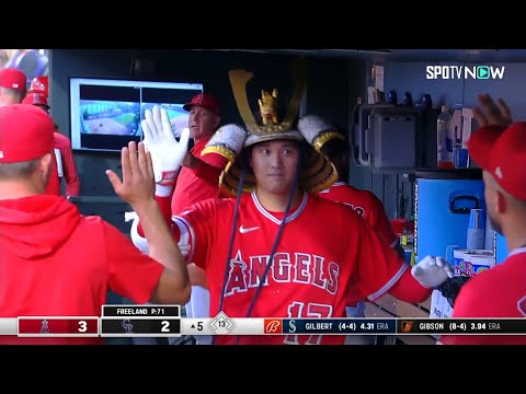 【大谷翔平 第25号HR!】5回表, 日米通算200号！ 6.24