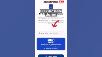 How to link OKX BNB smart Chain address to Ice Network #Shorts Crypto currency