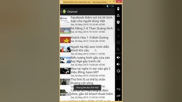 App RSS Reader đọc báo dành cho android