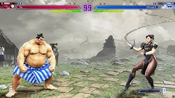 E.Honda vs Chun-Li (Hardest) - Street Fighter 6. | Epic Battle