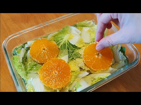 마트에 봄동 보이면 무조건 사오세요~봄동을 이렇게 먹었더니 명절음식 느끼한 속이 확~풀려요👍새롭고 간단한 봄동요리, 봄동물김치, 봄동피클💯