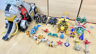 プラデラ　リボルバーマンモス セット　忍風戦隊　ハリケンジャー　天雷旋風神 プラデラ リボルバーマンモス セット 忍風戦隊 ハリケンジャー