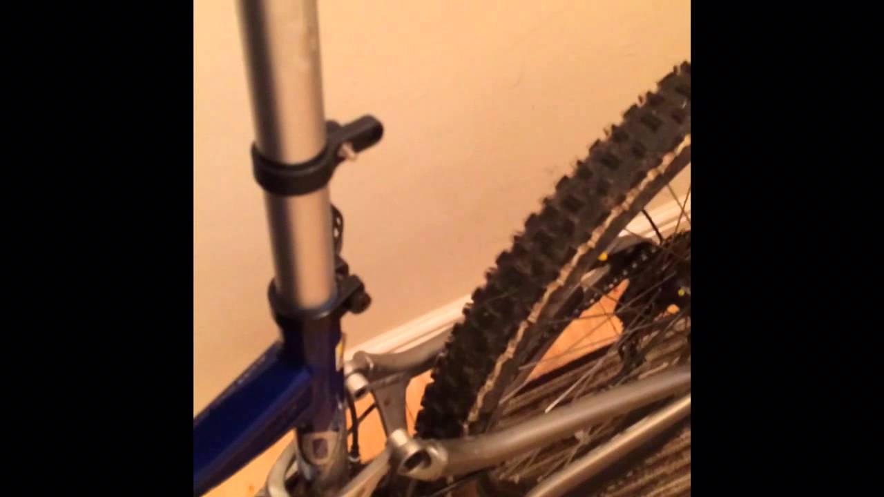 £5 DIY Dropper seatpost YouTube