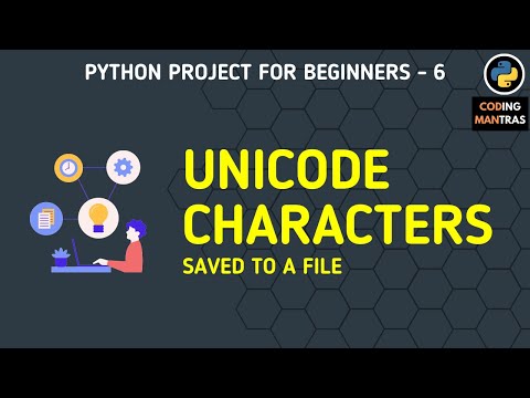 Unicode Characters Saved