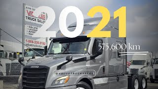 SUPER '40' SUPER CLEAN! | 2021 FREIGHTLINER CASCADIA SLEEPER | #freightliner #cascadia #forsale #fyp