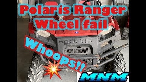 REPLACE - Polaris Ranger - Front Wheel Bearings - Remove / Install