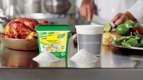 Knorr Ultimate has Less Salt, More Roasted Chicken...