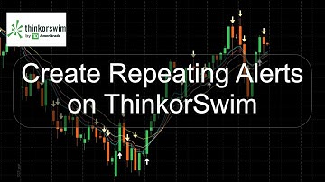 🔔 How to Create Repeating Alerts in ThinkorSwim!