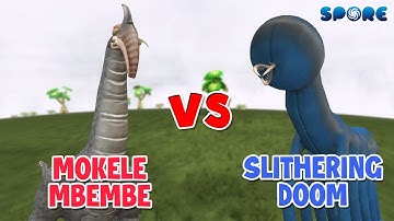 Mokele Mbembe vs Slithering Doom | Titan vs Creepy Titan [S5E9] | SPORE