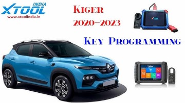 Renault Kiger/Triber add key programming (Smart Card type) 2020 -2023 using xtool pad 2.