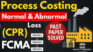 Lecture 05 | Process Costing | Cost of Production Report Explained +Normal &amp; Abnormal Loss