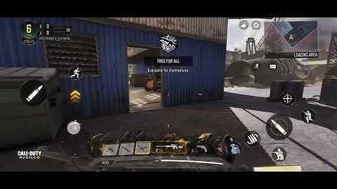 First Game on NEW COD MOBILE MAP Scrapyard! (Sniper gameplay)