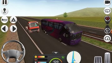 Coach Bus Simulator #4 Cltyliner Android Gameplay