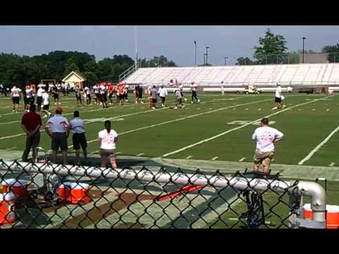 Andy Dalton at Bengals Training Camp