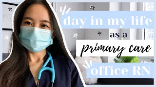 a day in my life as a primary care clinic nurse | vlog #5
