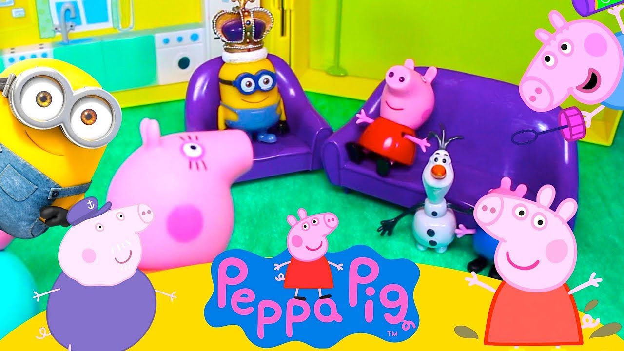 Peppa Pig - Casa Gigante De Madera, Bandai