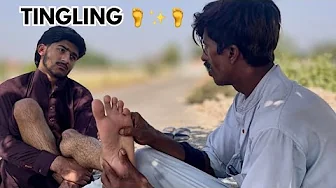 Relaxing ASMR Foot Massage for Men | Muscle Relief & Deep Tingles