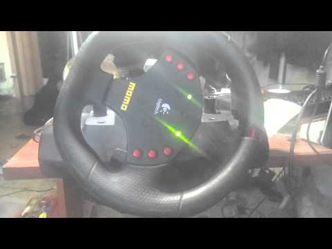 Logitech MOMO Racing обратная связь