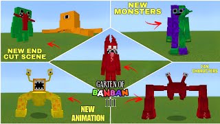 [NEW UPDATE] GARTEN OF BANBAN 3 + FAN CHARACTERS ADDON\/MOD MINECRAFT PE