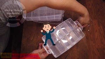 Bins & Things Stackable Storage Container - Unpacking and Review - July 2020 HD