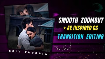 Smooth Zoomout + Fade Transition🔥[ Instagram Editors Using Transition ] Alight Motion Tutorial