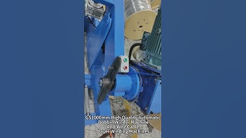 GS1000mm High Quality Automatic Bobbin Winder Machine And Wire Cable  Layer Winding Machines #tools