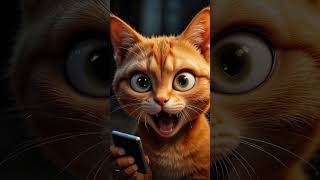 Ye kiska phone ah gya? #shorts #thriller #aiartwork #aicat #fyoupage  #explore #phone #animation