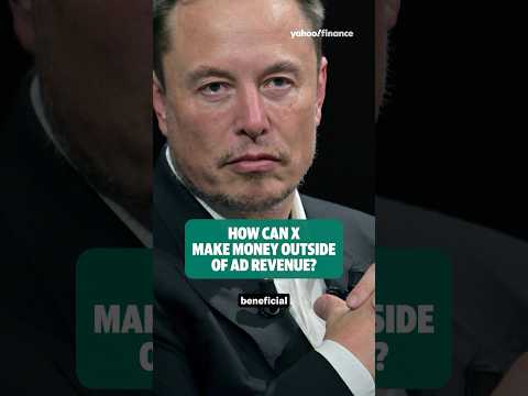 Elon Musk vs. advertisers: How can X make money outside of ad revenue? 💰 #shorts