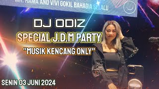 SPECIAL MUSIK 'ON' | DJ ODIZ LIVE IN ATHENA TERBARU 2024 | SENIN 03 JUNI 2024